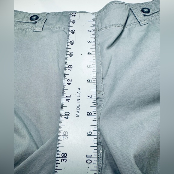 Ann Taylor Pants Signature Trouser Fit Gray Flat Front Straight Leg Slacks SZ 12 - Picture 13 of 16